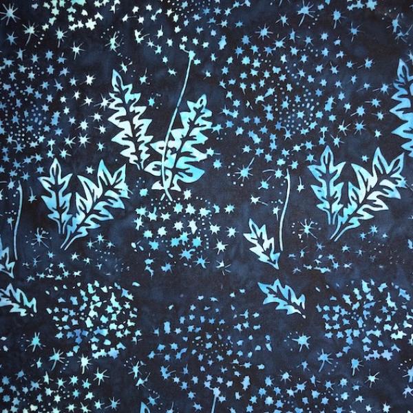 BLUE - Adams - Batikstoff aus Indonesien